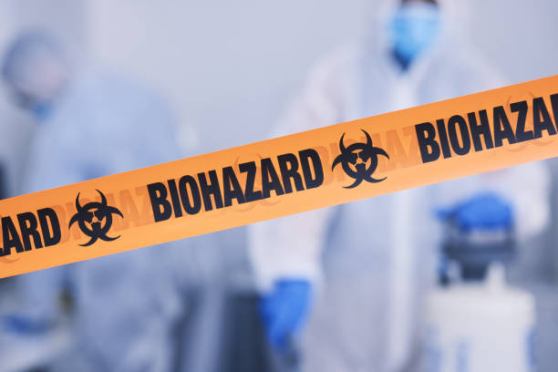 Professional Biohazard Cleanup technician working in Gresham, NE
